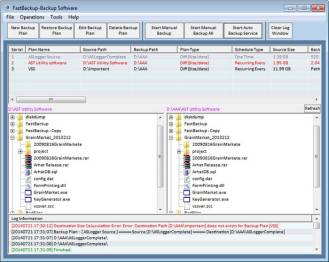 FastBackup - Backup Software 1.3 screenshot