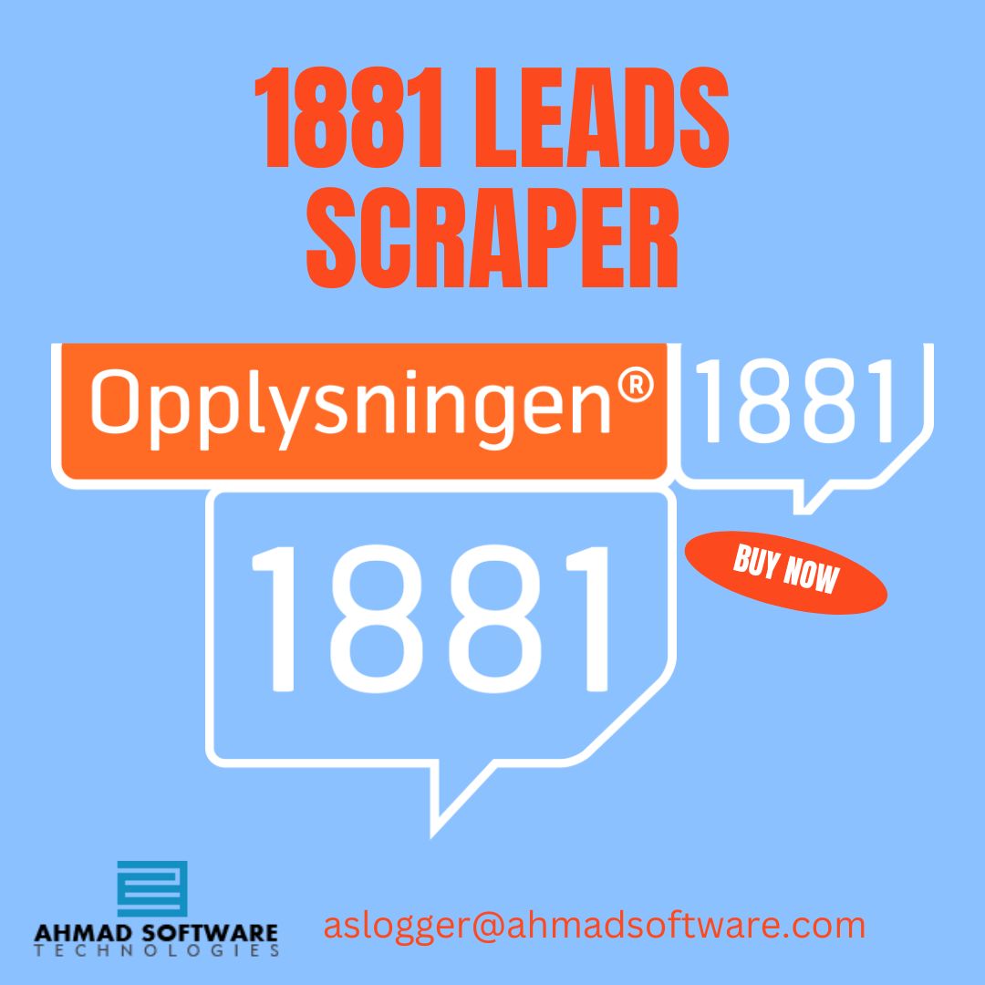 1881 Leads Scraper: Efficiently Extract And Collect Valuable Leads