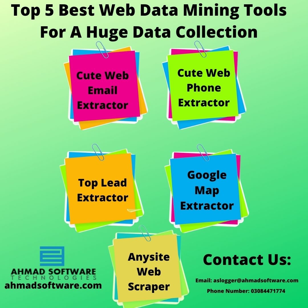 Top 5 Best Web Data Mining TOols For A Huge Data Collection