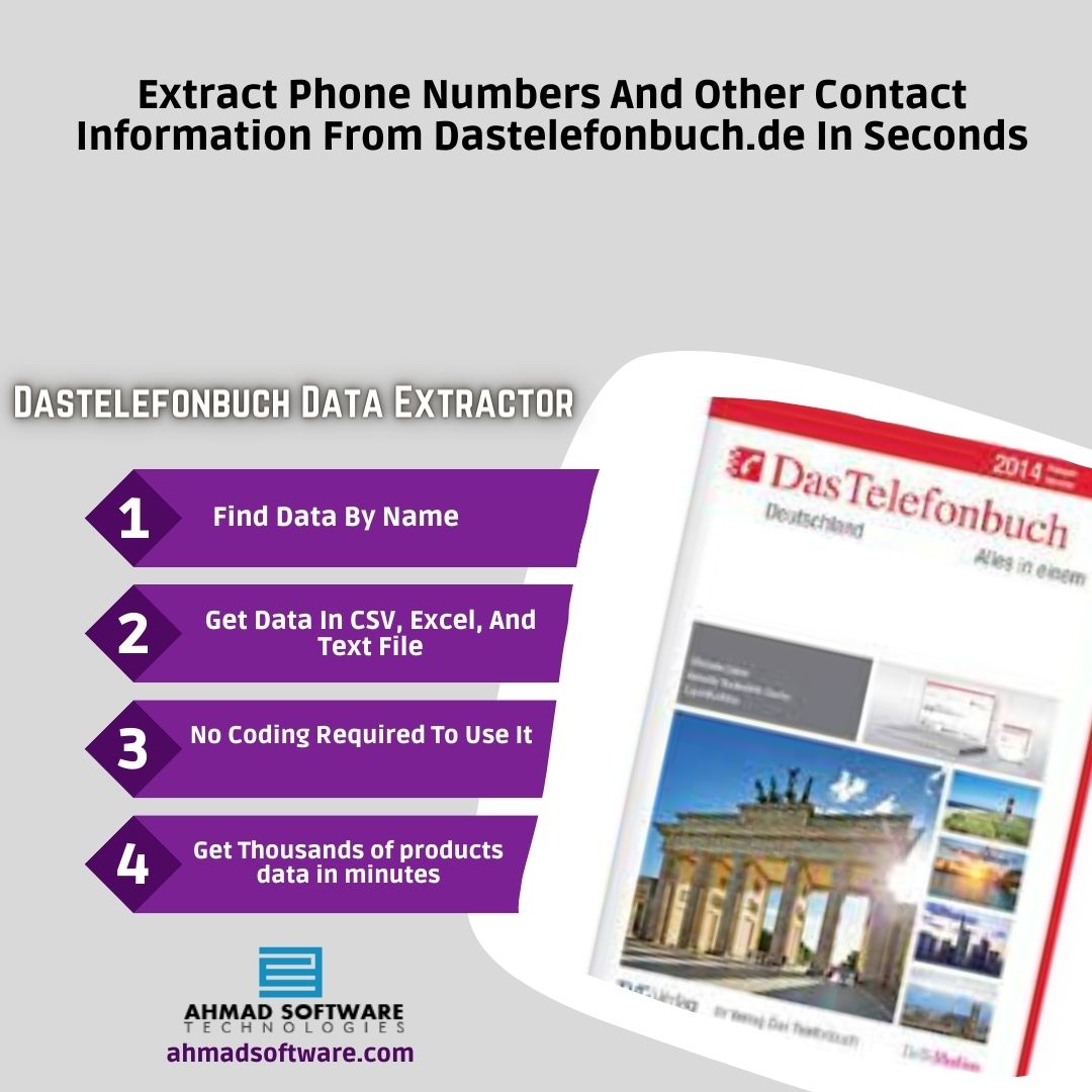 A Comprehensive Guide To Extracting Phone Numbers from Dastelefonbuch.de