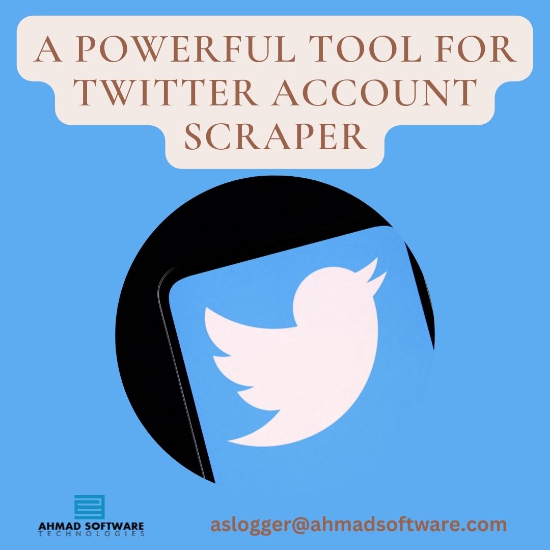 A Powerful Twitter Account Scraper To Scrape Twitter Profile