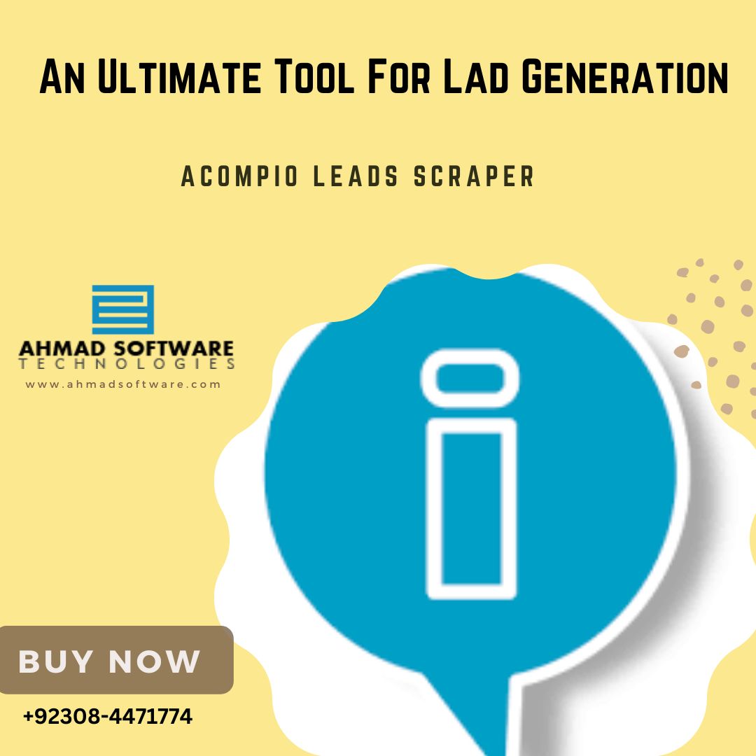 Acompio Leads Scraper – Your Ultimate Leads Scraper For Lead Generation