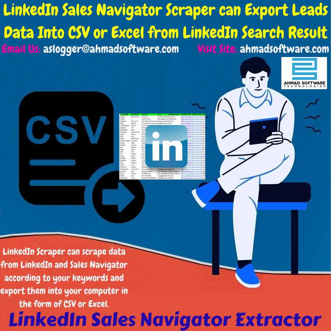 Advanced LinkedIn Sales Navigator Scraper - Get Leads from LinkedIn