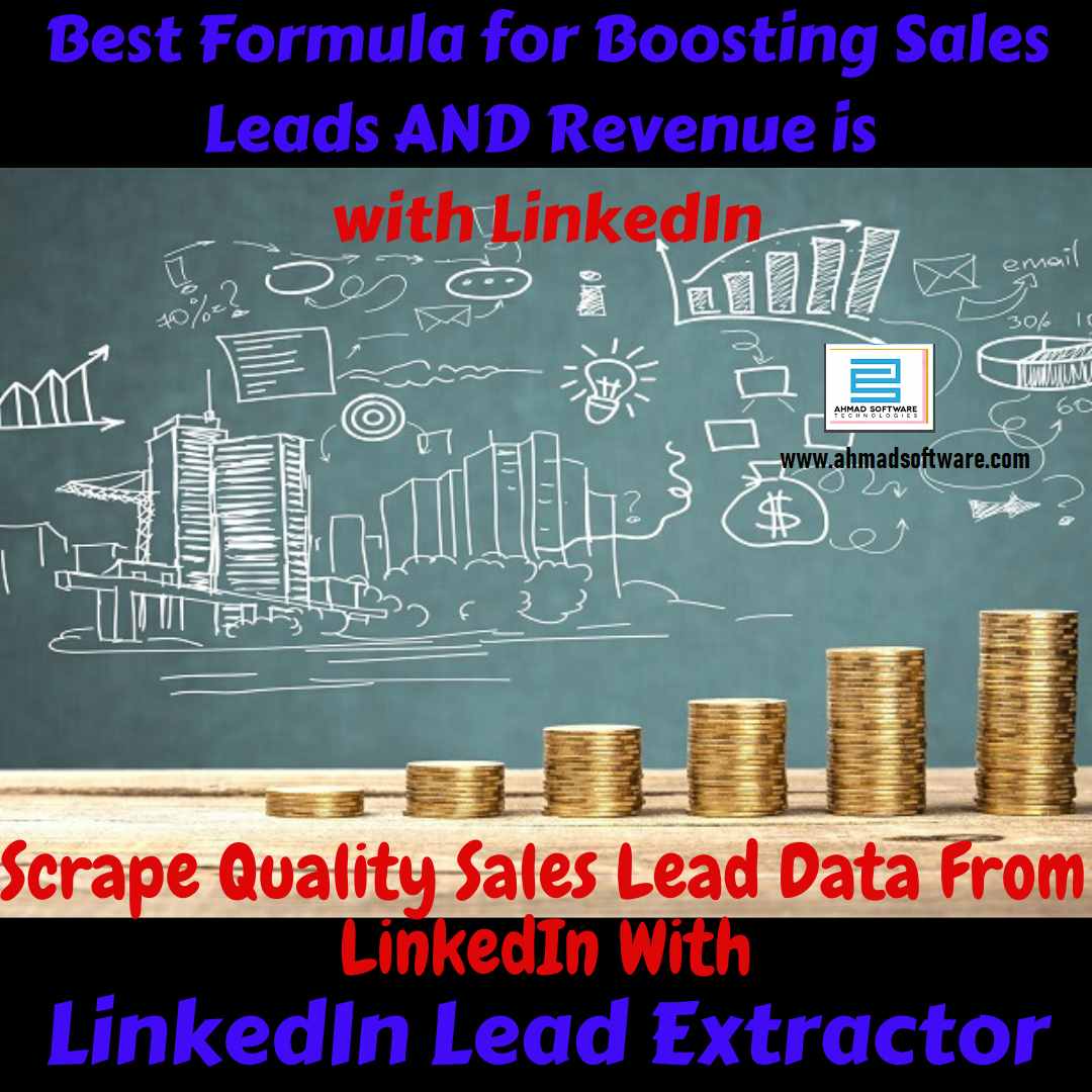 Best Formula for Boosting sales leads is with LinkedIn