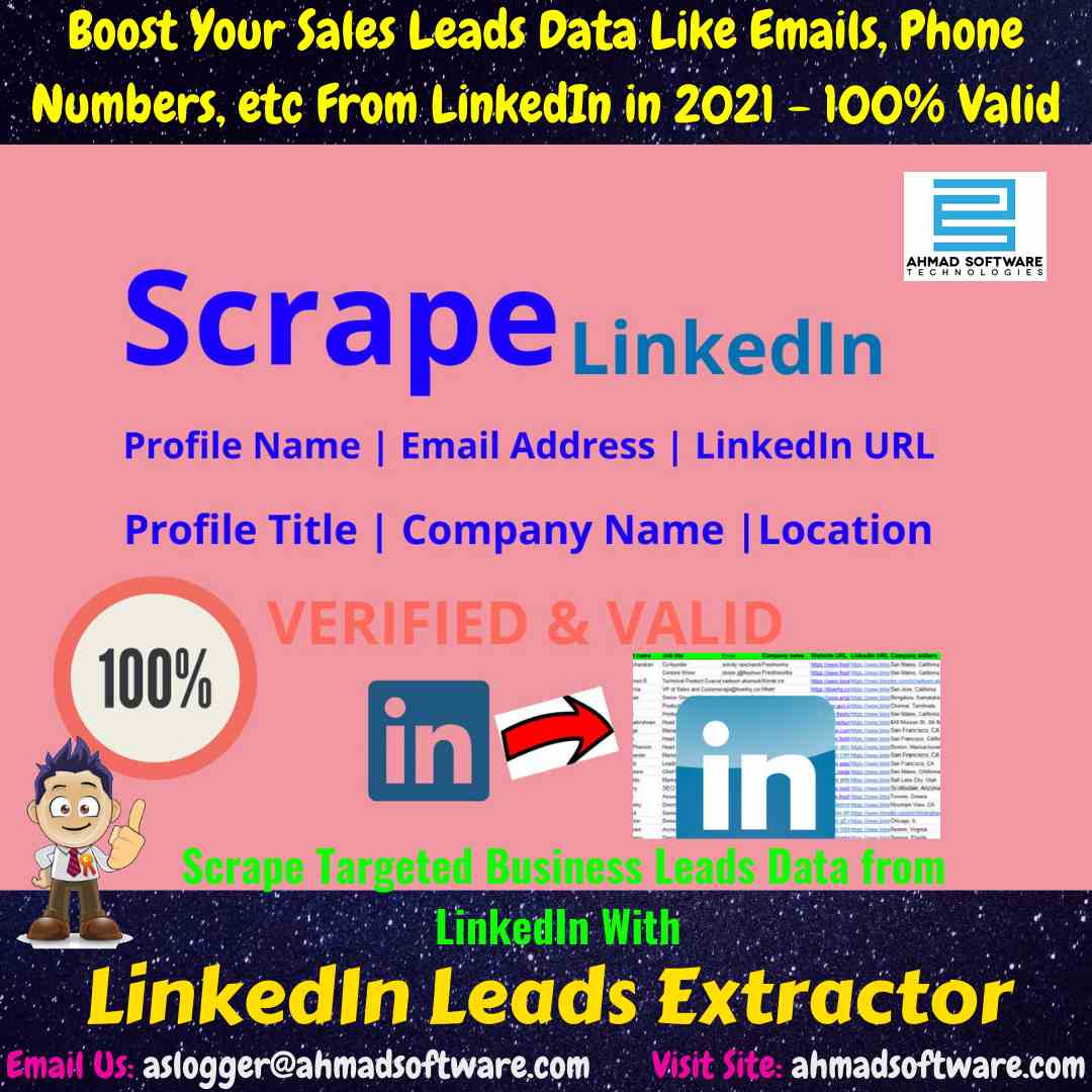 Best LinkedIn scraper for scraping leads data from LinkedIn