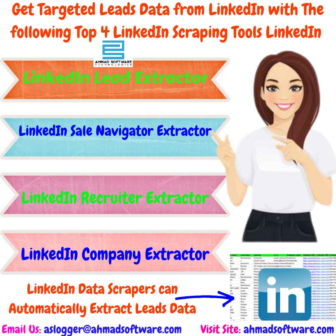 Best LinkedIn Scraping Tools To Scrape Valid Leads Data For Marketing