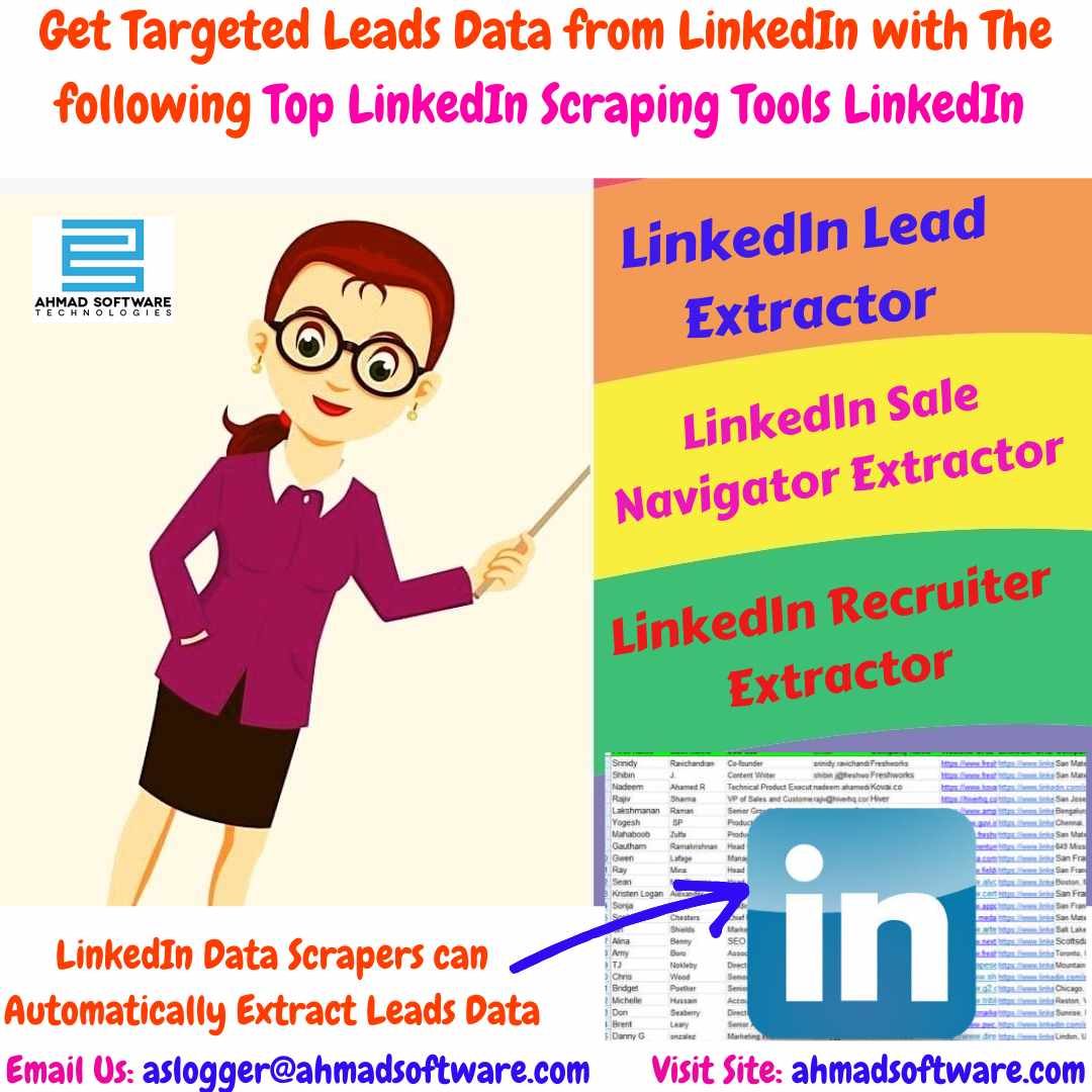 Best and Professional LinkedIn Scraping Tools