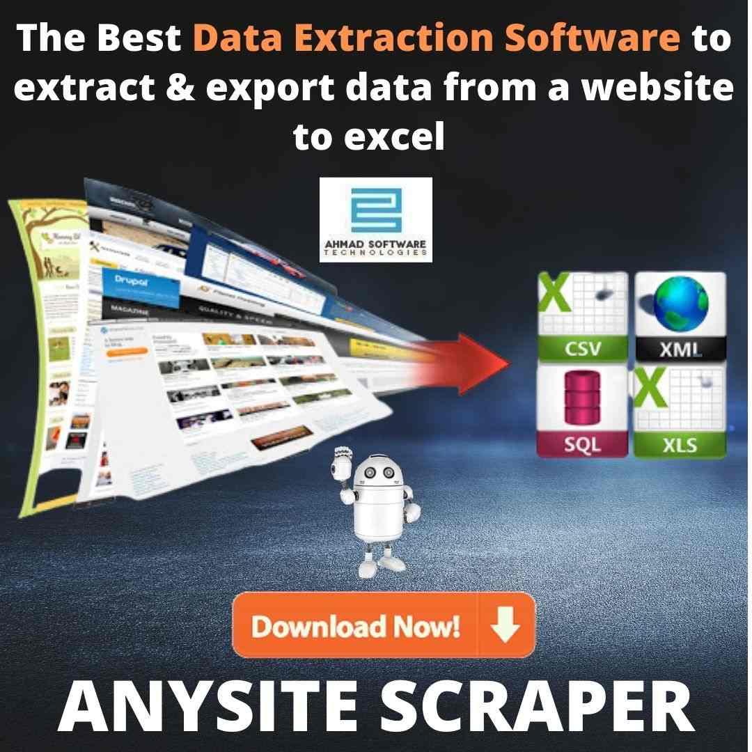 Best data extraction software to extract all websites data