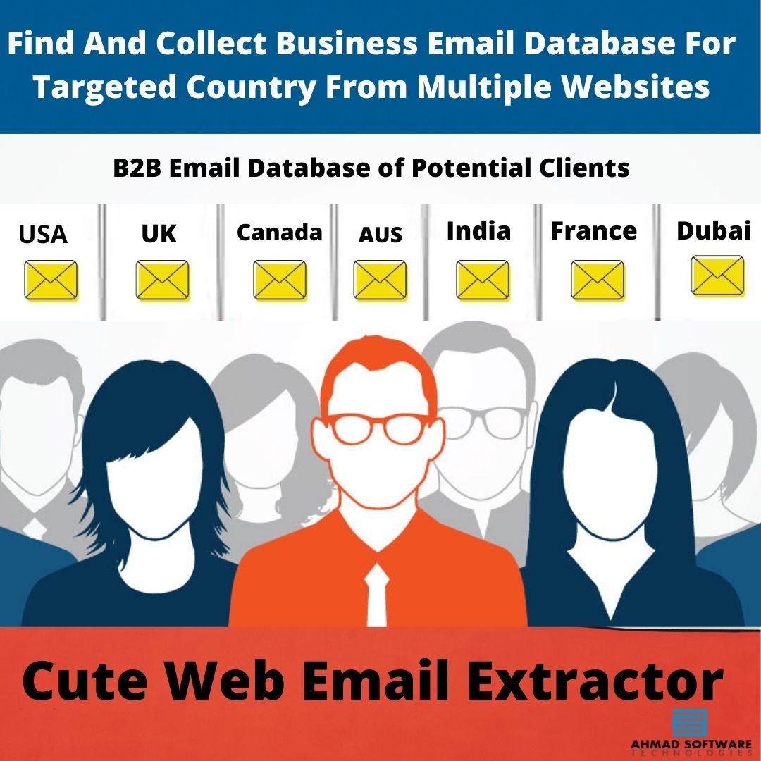 Find And Collect Business Email Database From Multiple Websites
