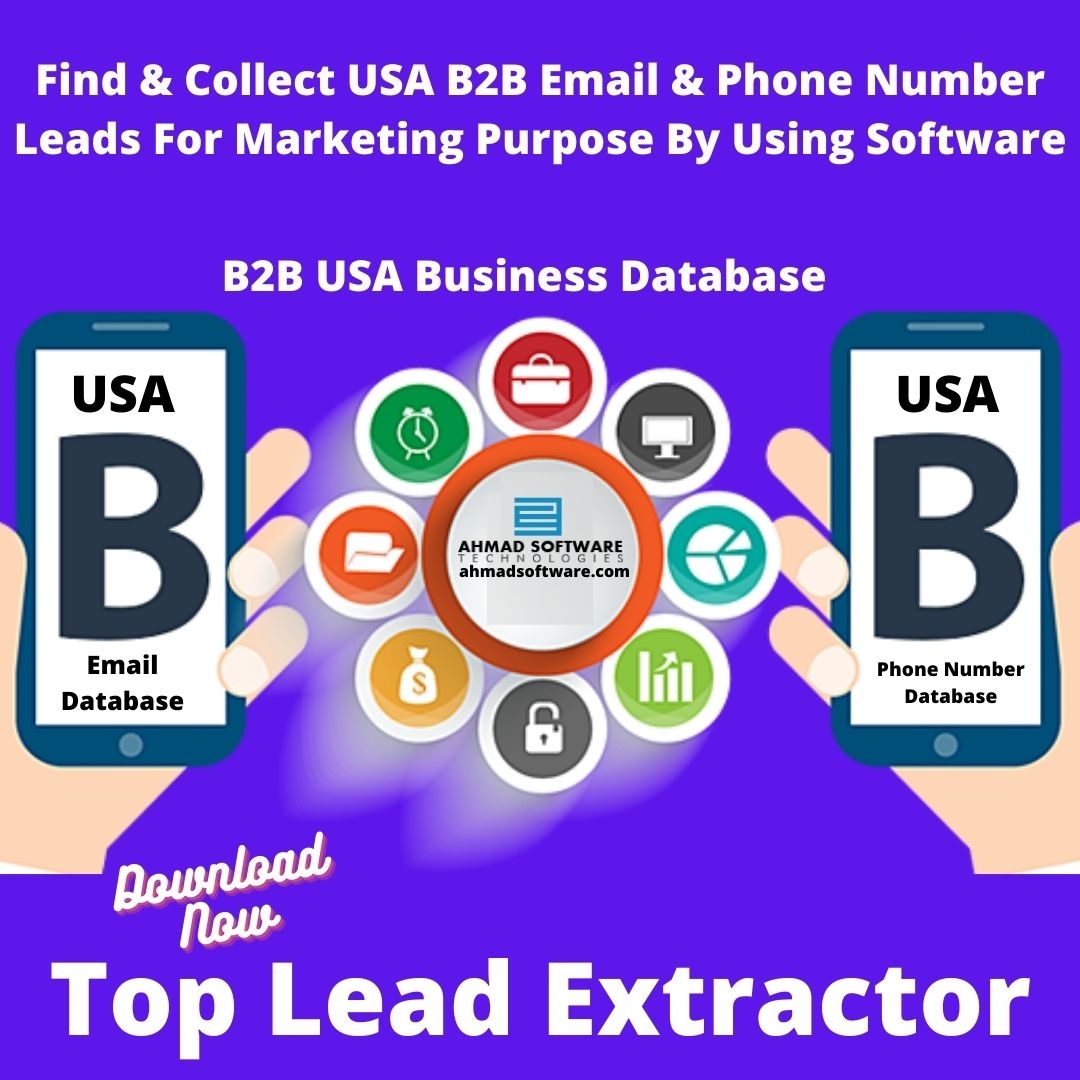 Find & Collect USA B2B Email & Phone Number Leads For Marketing
