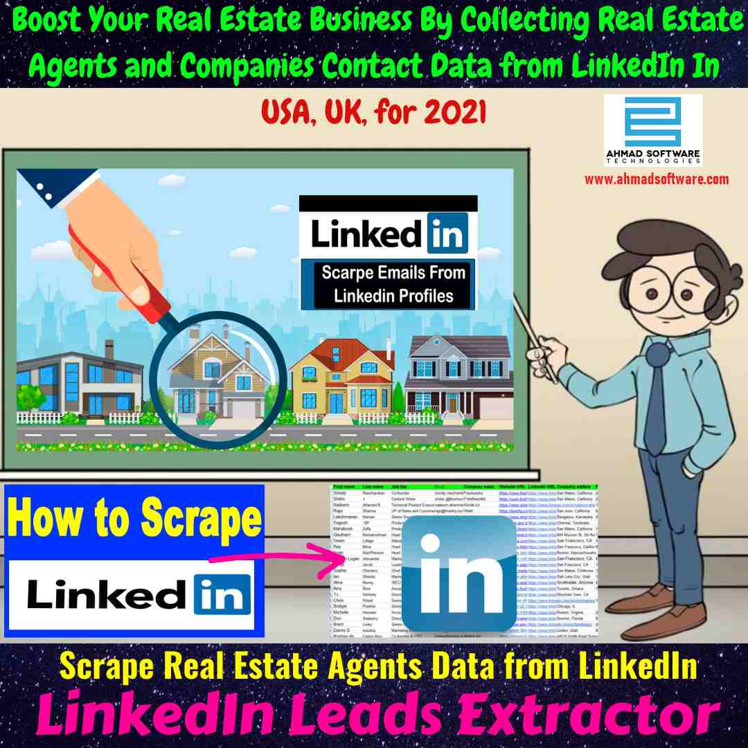 Linkedin Lead Generation - Collect leads data of Real Estate Business