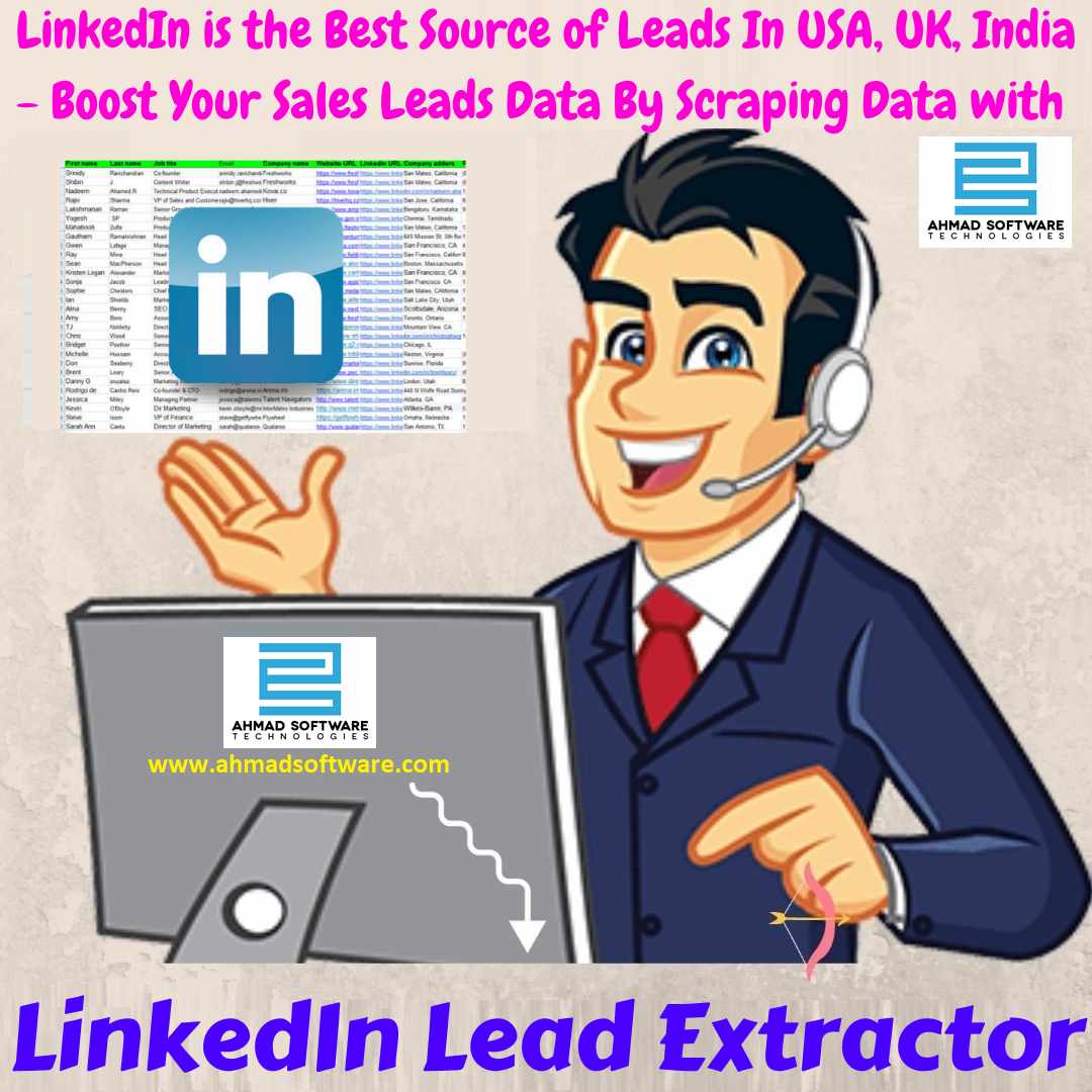 Companies can Crawl and Scrape LinkedIn data with LinkedIn Scraper