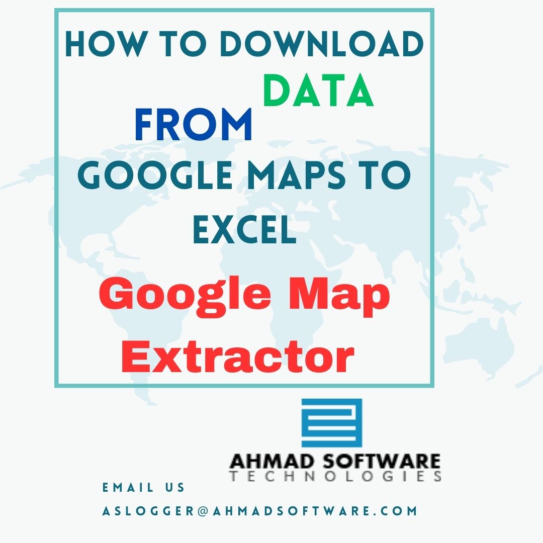 Download Data From Google Maps To Excel