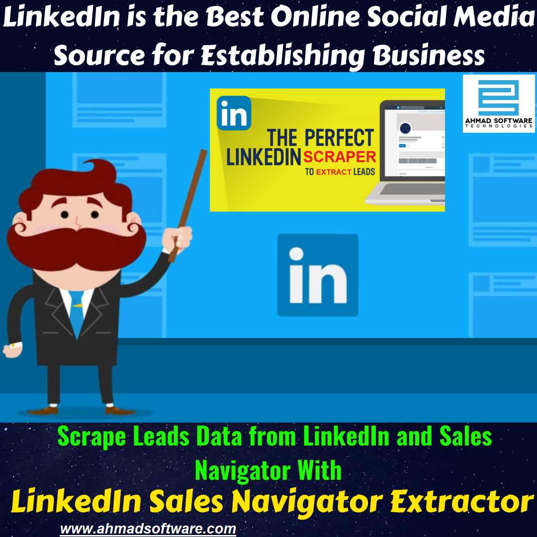 Establish your online business with LinkedIn - LinkedIn Scraper