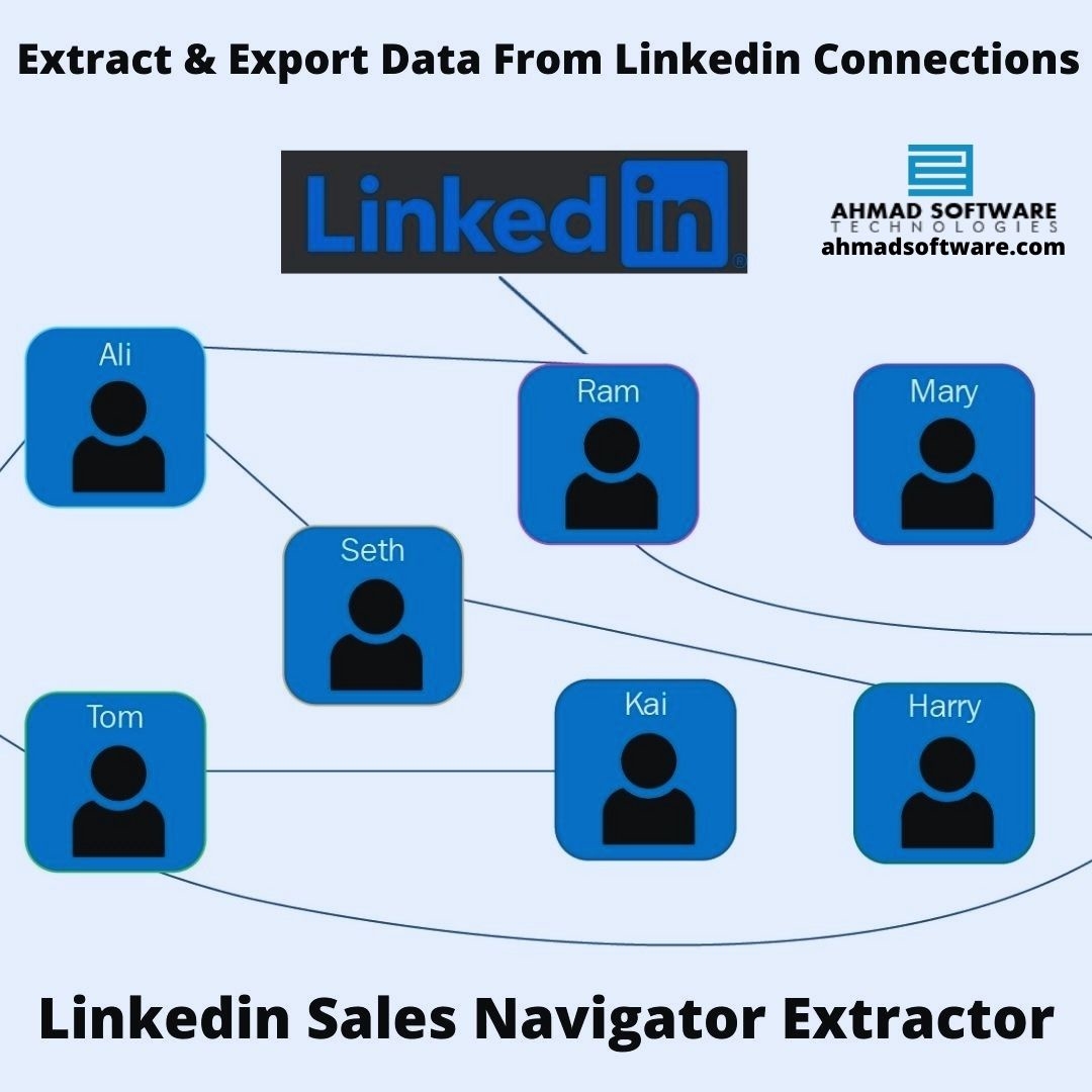 Extract & Export Data From LinkedIn Contact/Connections To Excel/CSV 