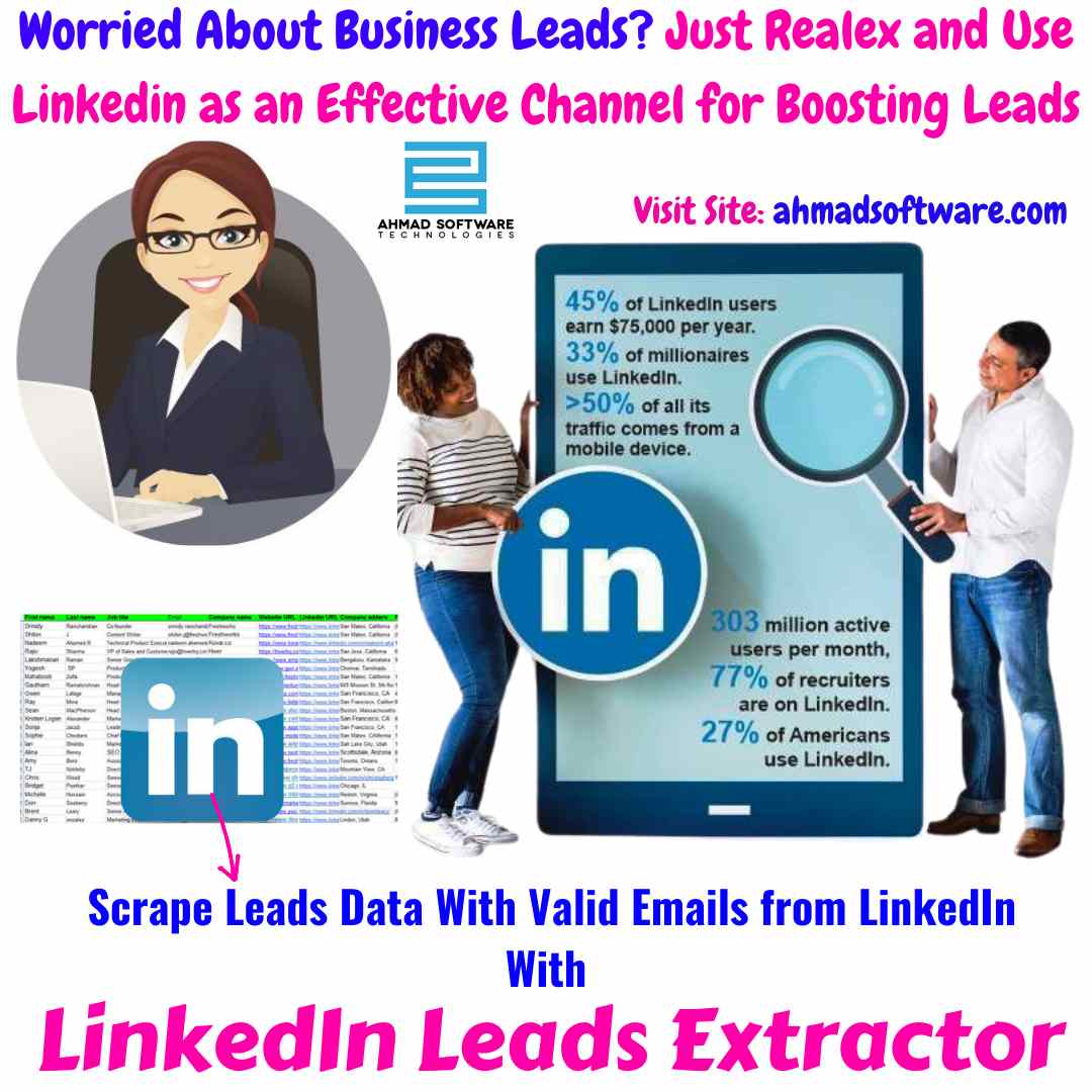 Export leads Data from LinkedIn with LinkedIn Data Scraper