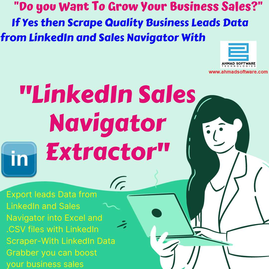 LinkedIn Scraper - Export lead Data from LinkedIn Sales Navigator