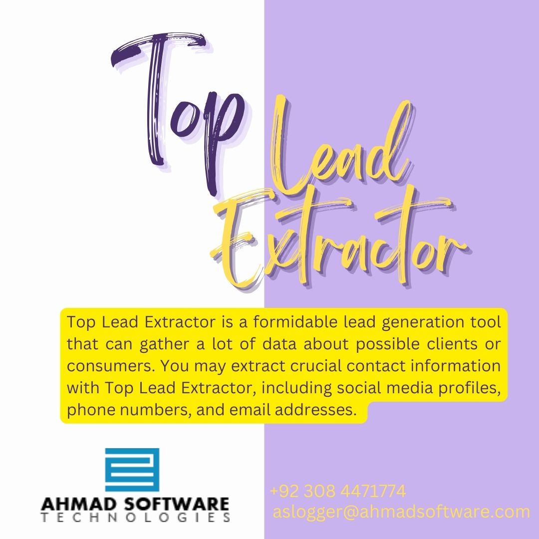 Extract Contact Information From Websites With Top Lead Extractor