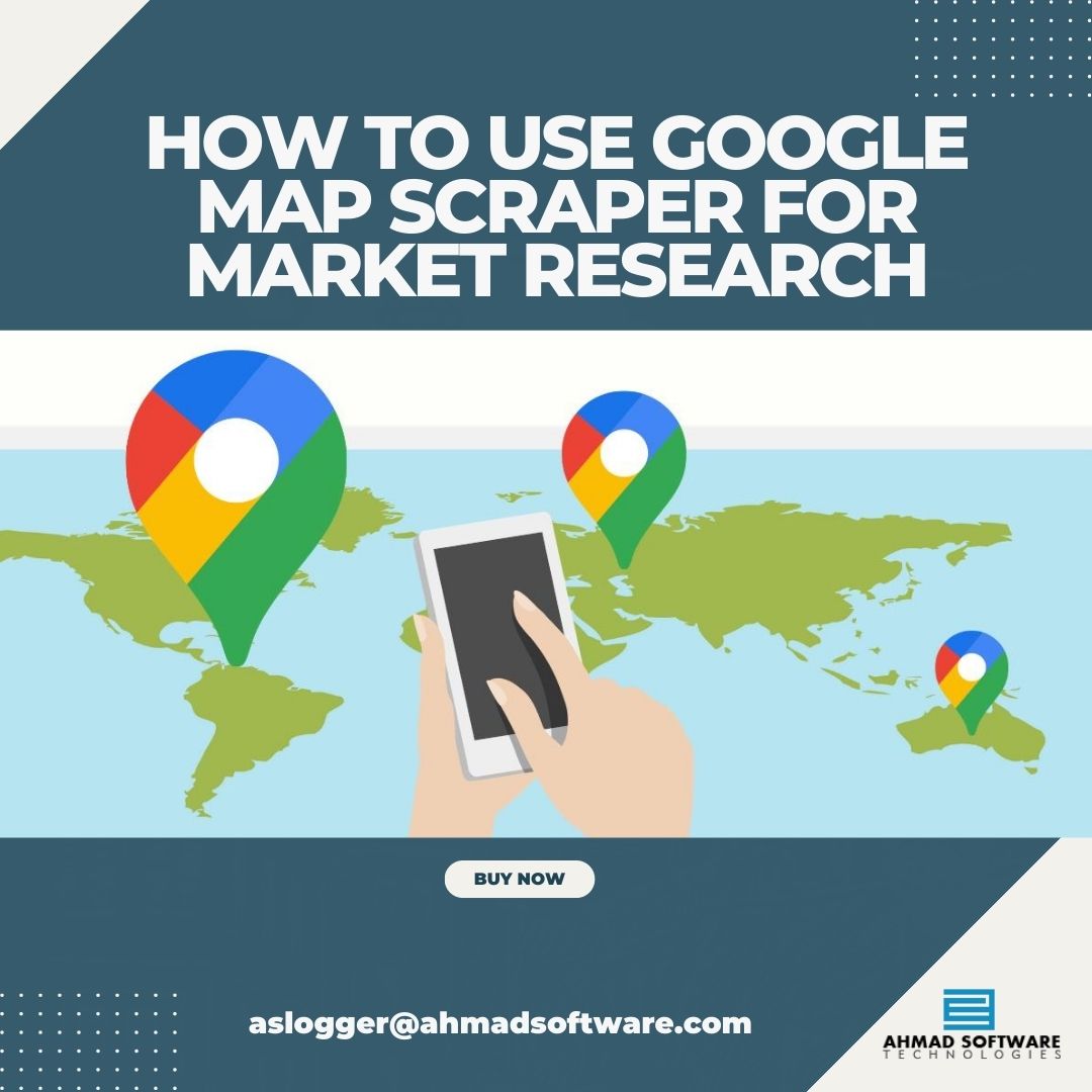 Extract Data From Google Maps For Market Research
