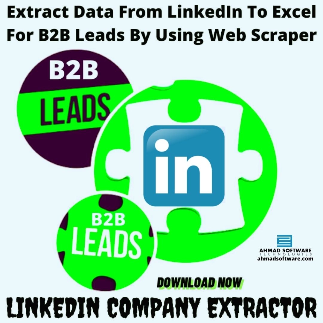 Extract Data From LinkedIn To Excel For B2B Leads