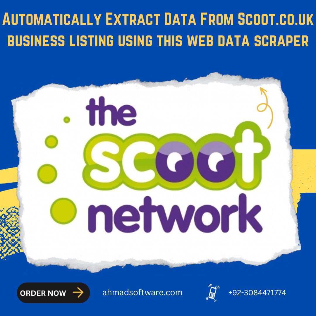 Extract Data From Scoot.co.uk Using a Data Scraper