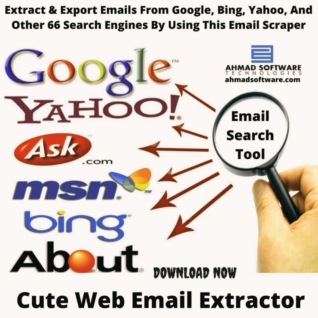 Extract Emails From Google, Bing, Yahoo, And Other Search Engines With Email Extractor