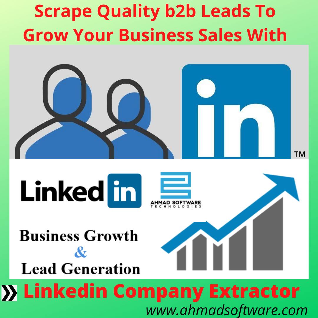 Extract b2b leads data from Linkedin with Linkedin Company Extractor