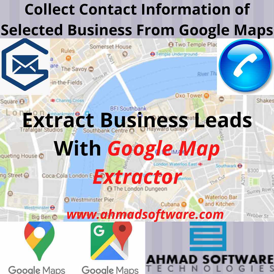 Extract data from Google Maps with Google Map Extractor  