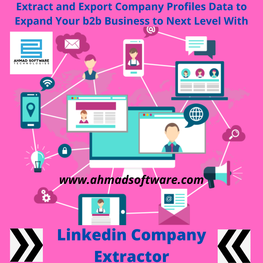 Extract company profiles data from Linkedin  to grow your b2b sales
