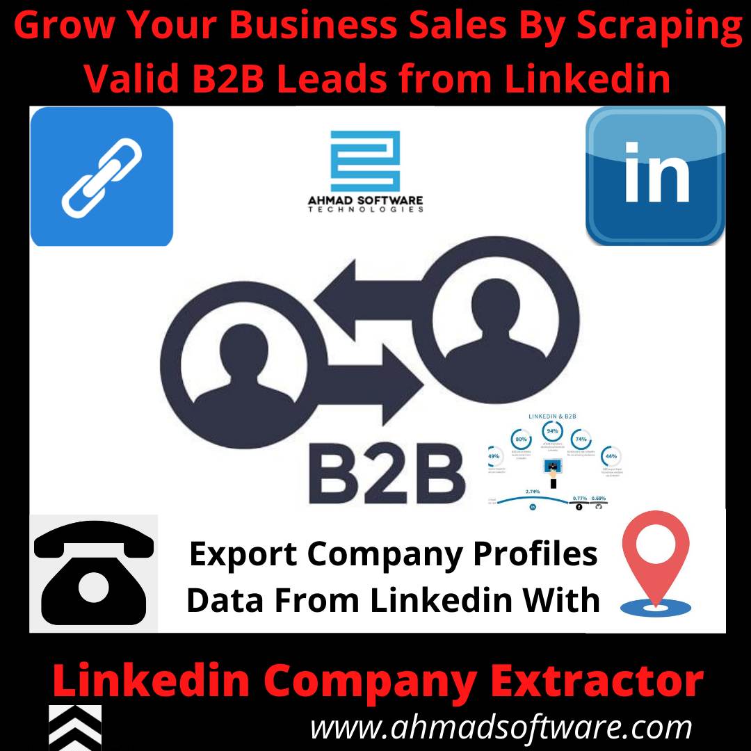 Extract valid b2b leads data from Linkedin and Sales Navigator