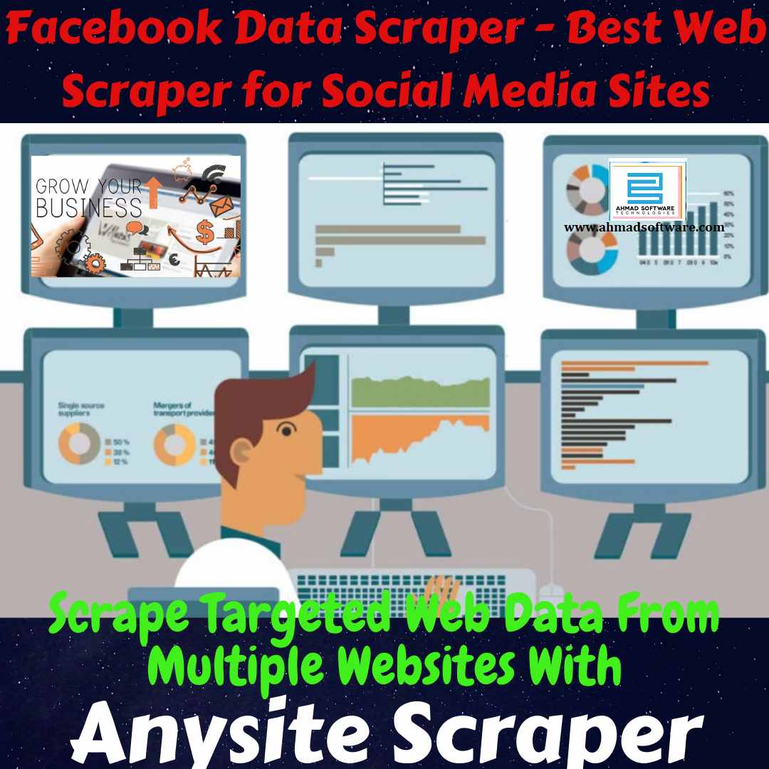 Facebook Data Scraper - Best Web Scraper for Social Media Sites
