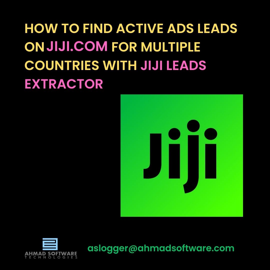 Find Active Ads Leads On Jiji.Com For Multiple Countries With jiji Scraper
