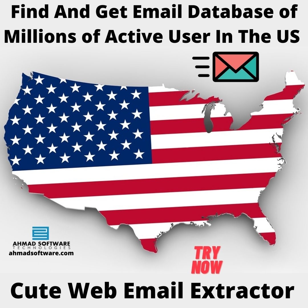 Find And Get Email Database of Millions of Active User In The US