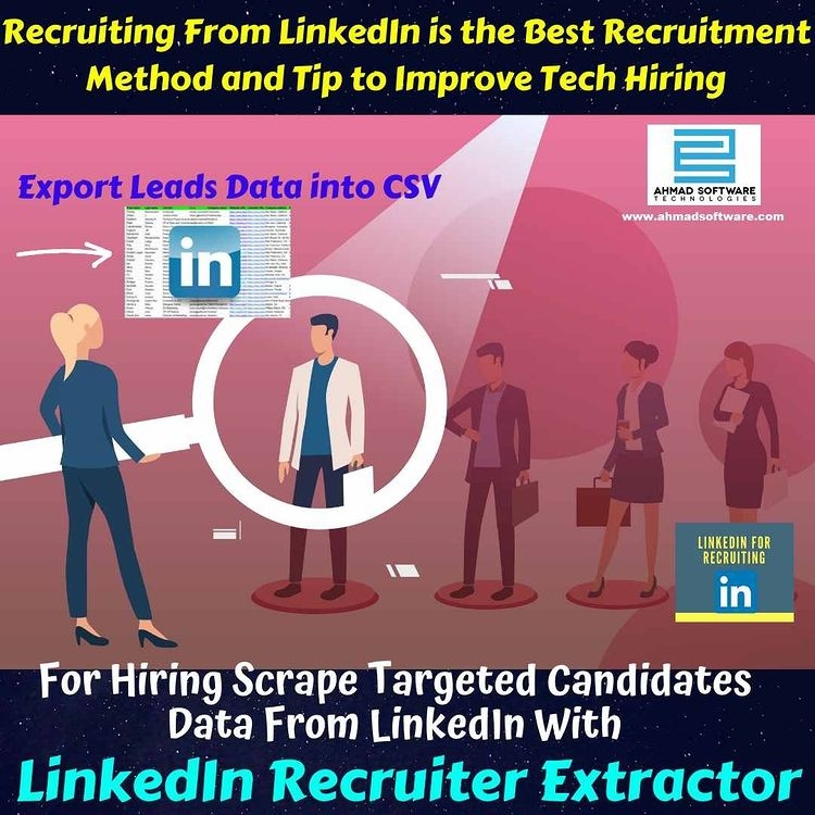 Find The Best Candidate Data From LinkedIn With LinkedIn Recruiter Extractor