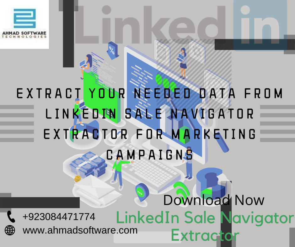 Find your next leads with our LinkedIn Sale Navigator Extractor