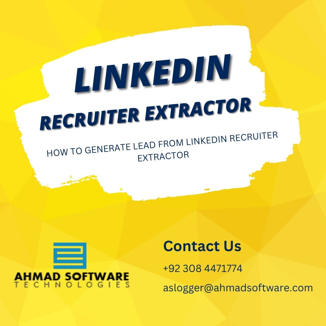 Generate Leads From With LinkedIn Recruiter Extractor