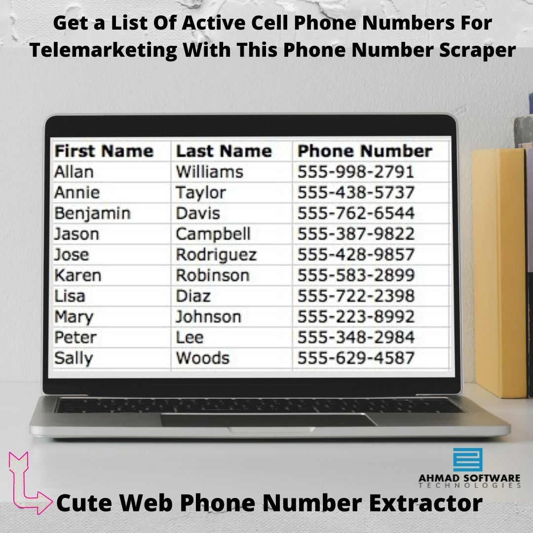 how to get phone number off marketing lists