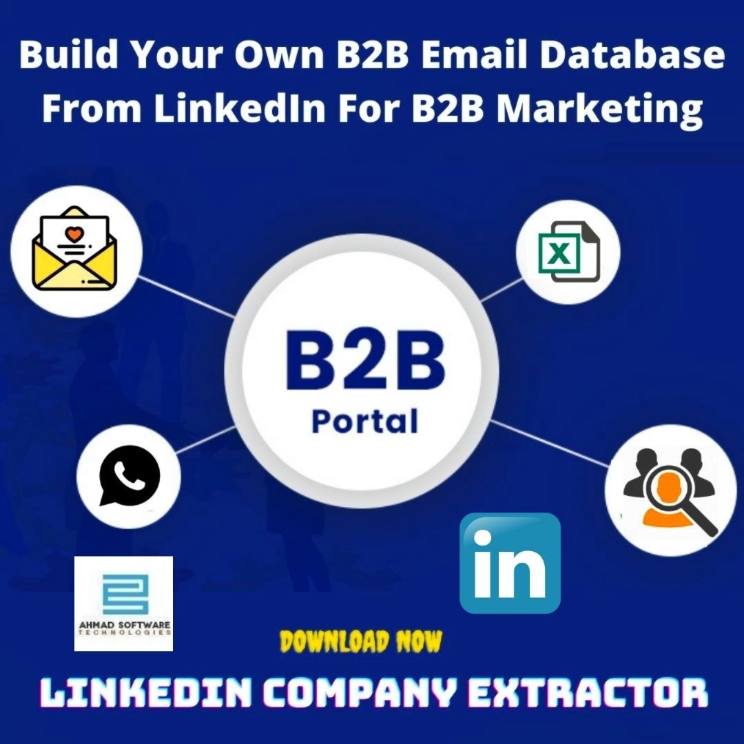 Get B2B Email Database From LinkedIn With LinkedIn Scraper