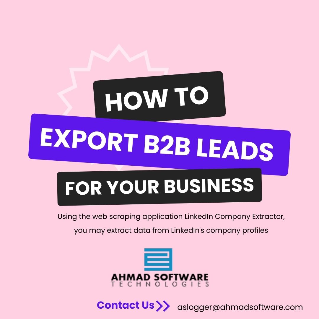 Get B2b Leads From For Your Business And Marketing Campaigns 