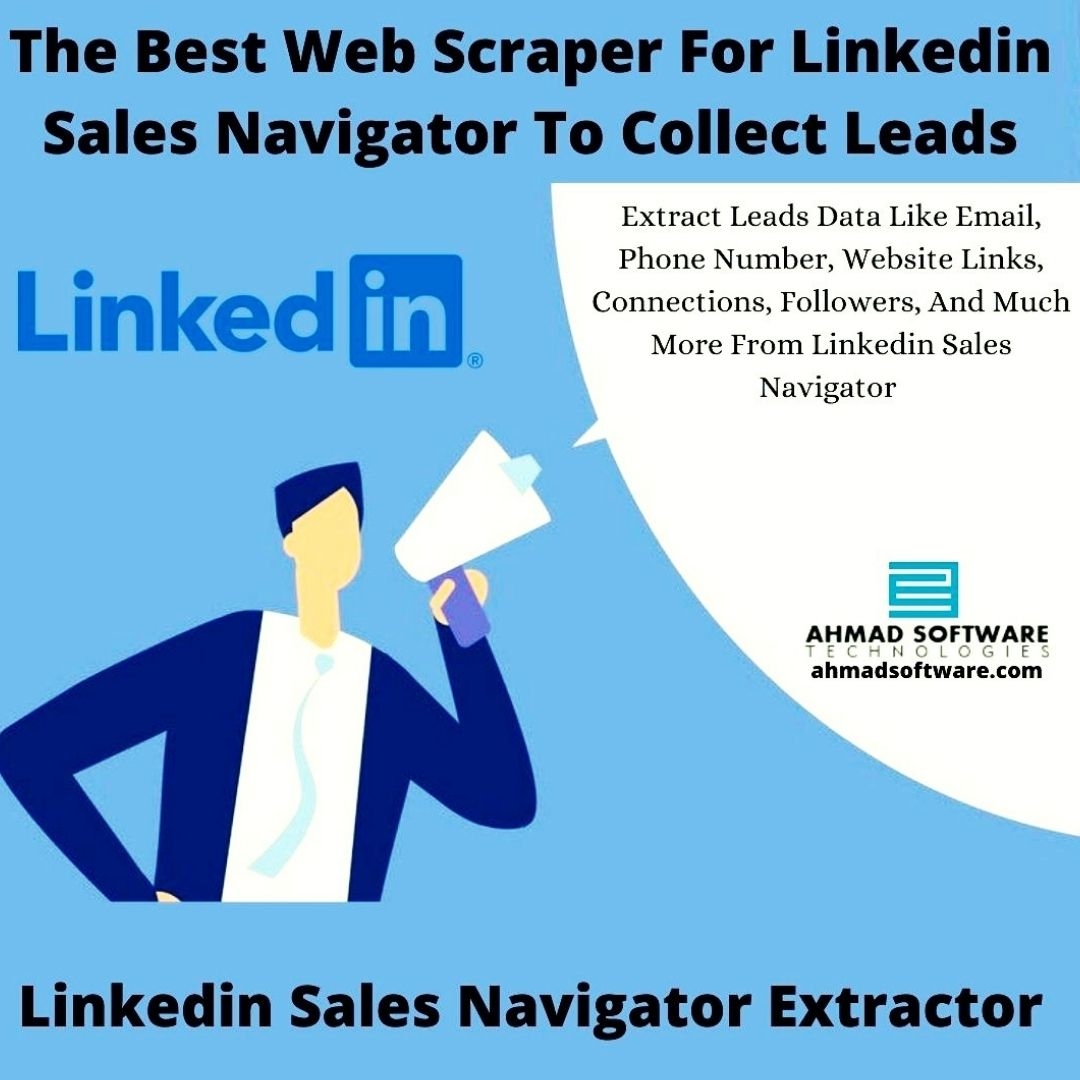 The Best Linkedin Scraper To Get Data From Linkedin & Sales Navigator