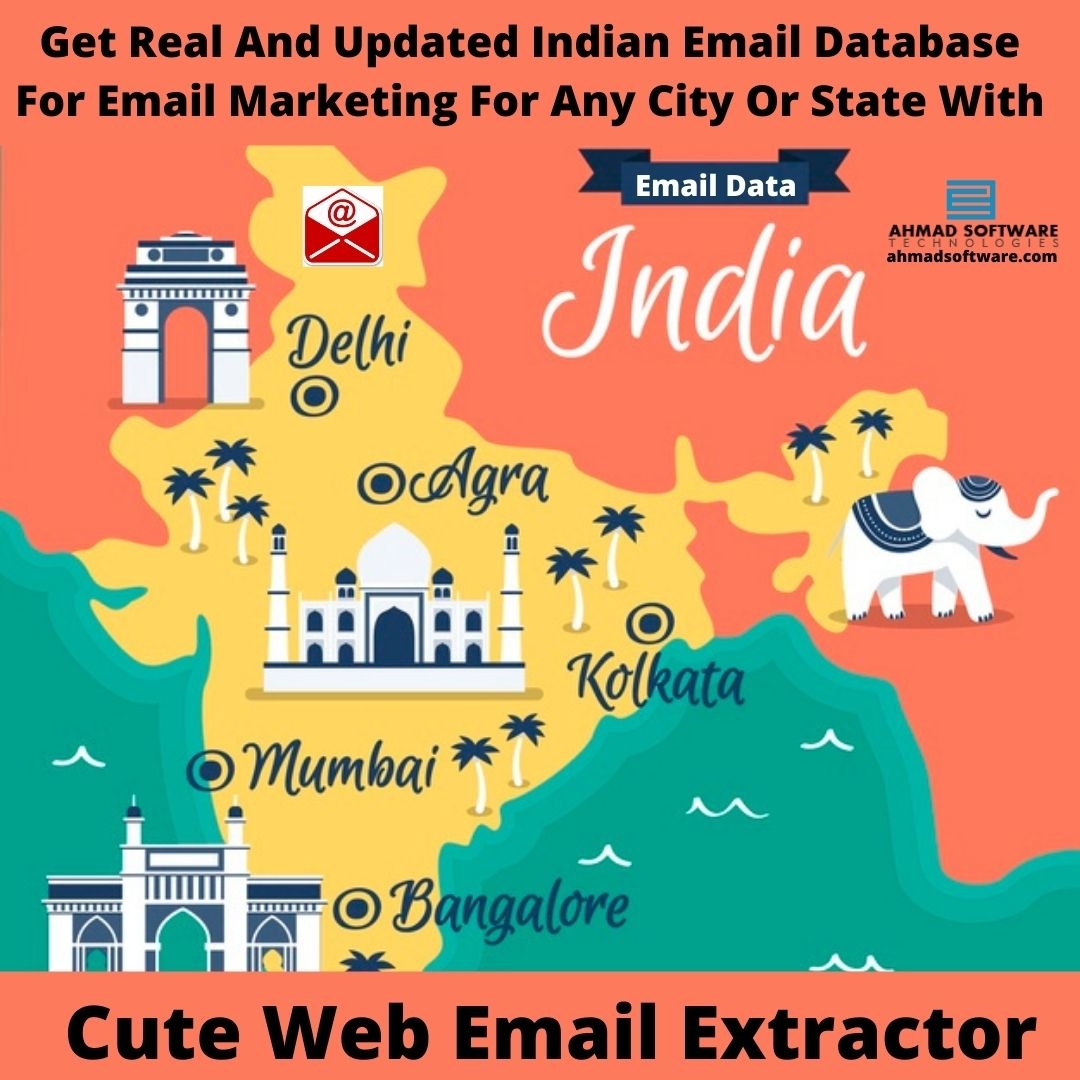 Get Indian Customer's Email Lists For Any City, Area, Or State