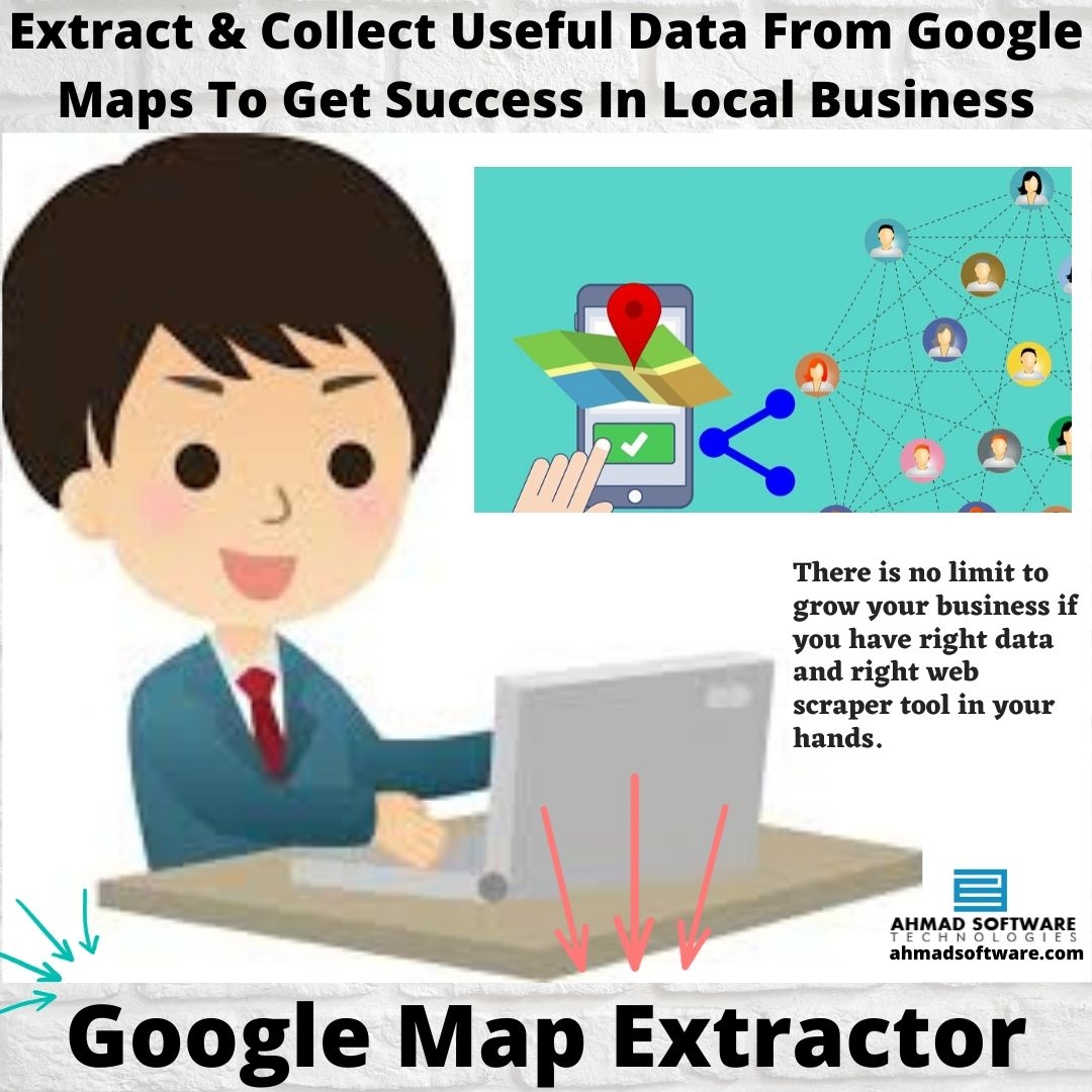 Get Leads Data From Google Maps For LOcal Business/Marketing