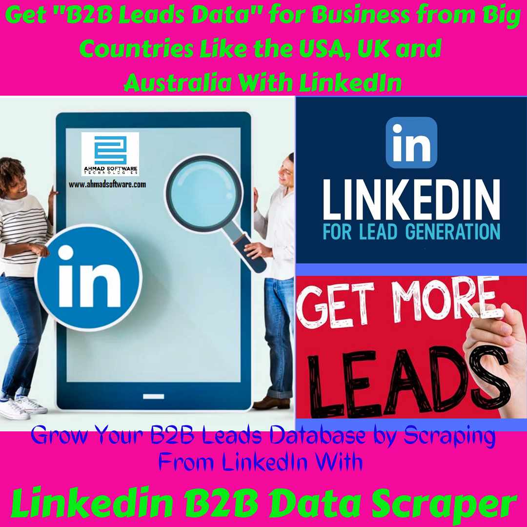 Get b2b leads from the USA with LinkedIn by using LinkedIn