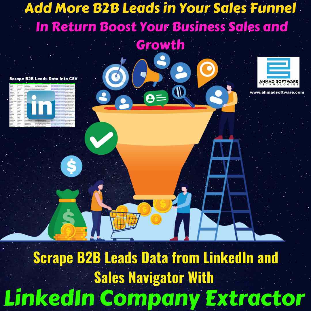 LinkedIn Scraper - Get verified B2B business leads from LinkedIn