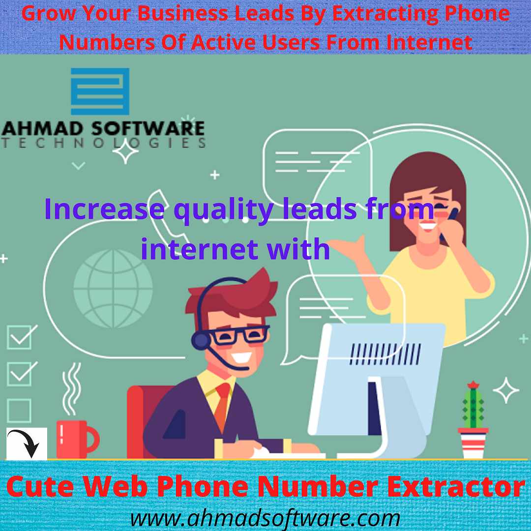 Grow your quality leads with the help of Cute Web Phone Number Extractor