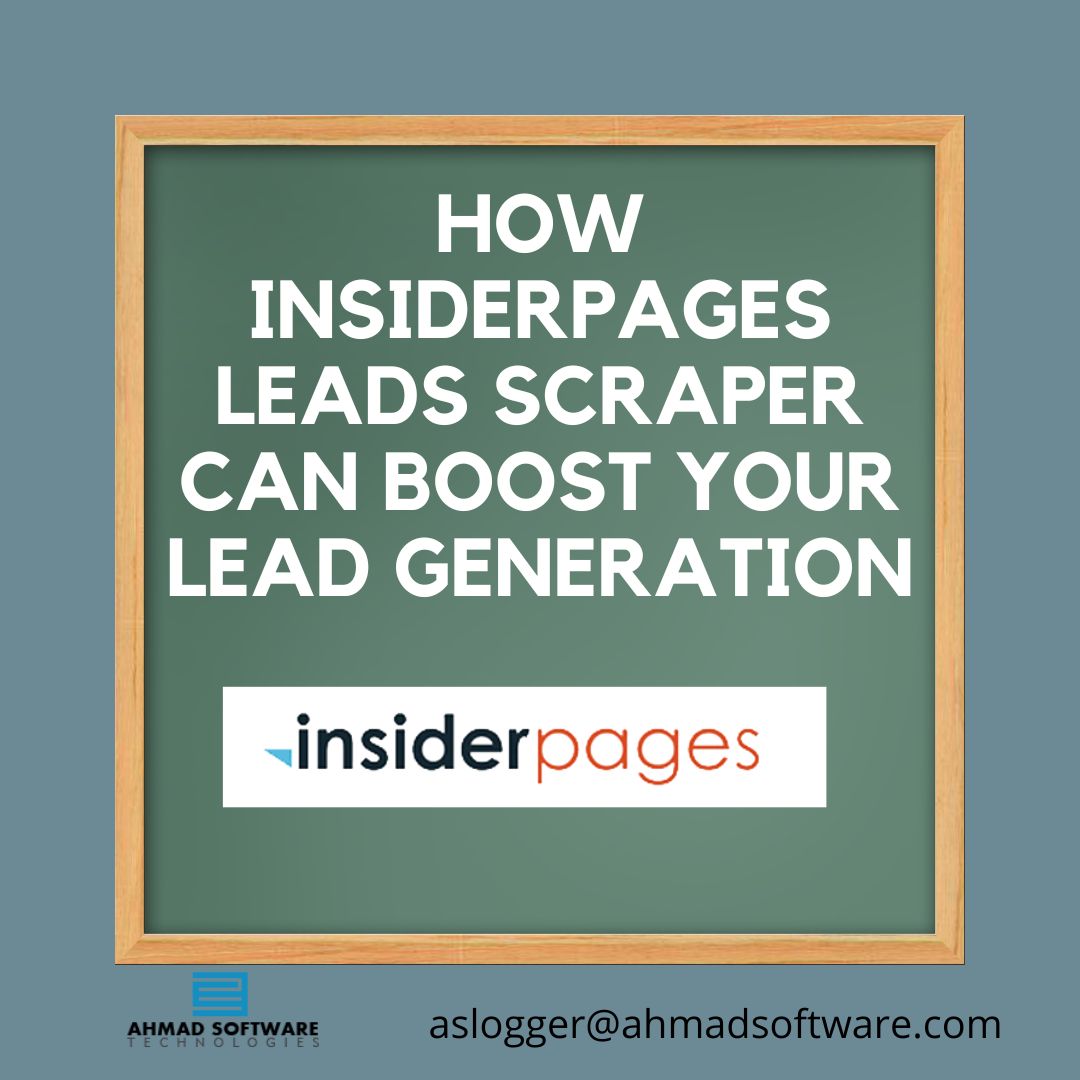 How Insiderpages Leads Scraper Can Boost Your Lead Generation?=