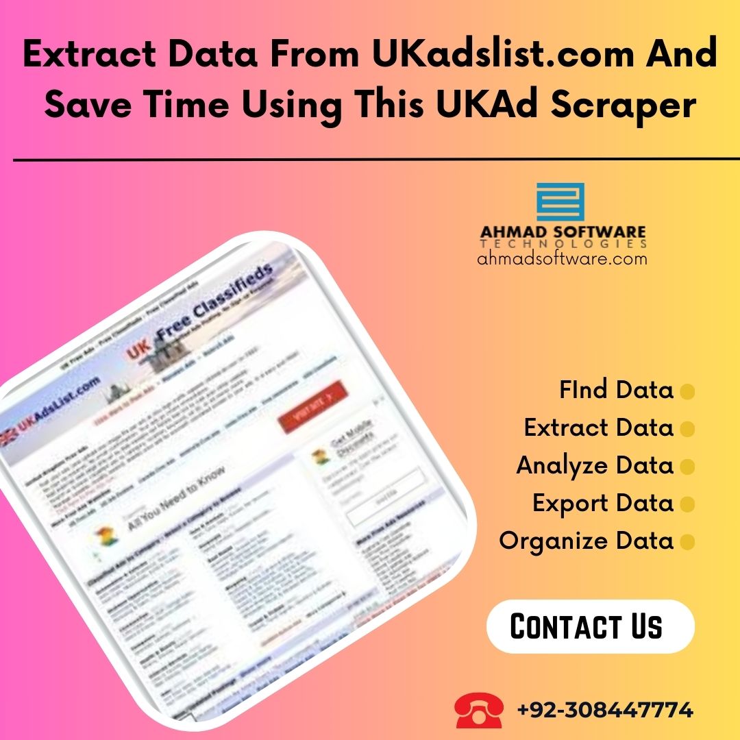 How To Extract Valuable Ad Data From Ukadlist.com?
