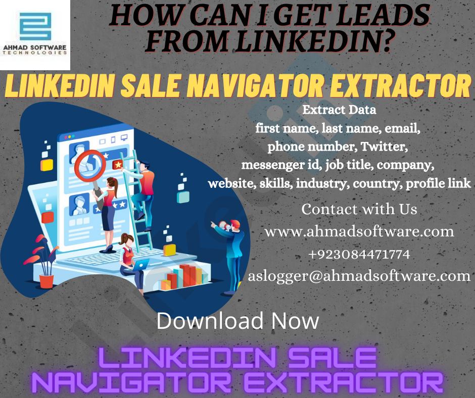 How can I get leads data from LinkedIn for business?