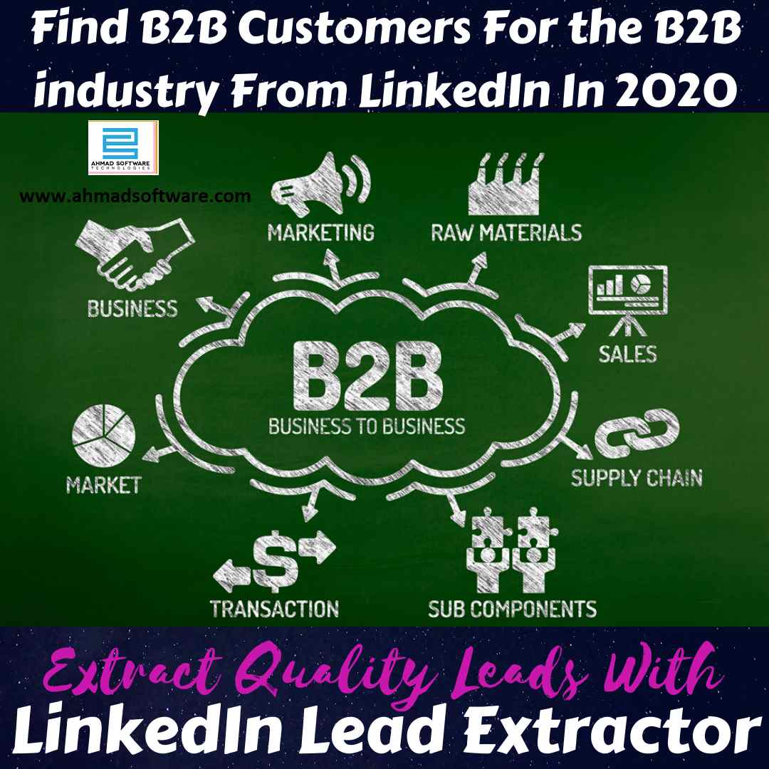 How do I find customers in the B2B service industry?