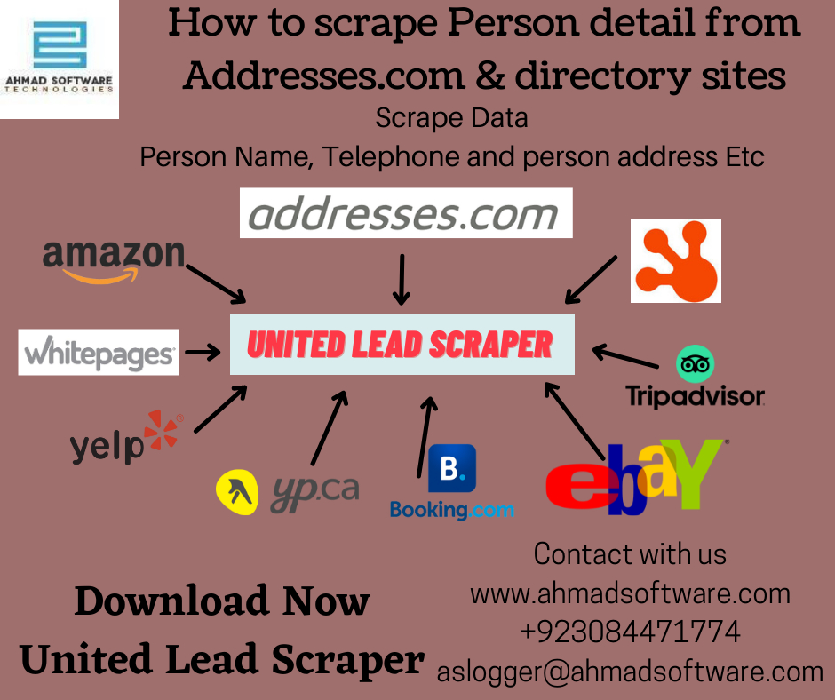 How to scrape person detail data from Addresses.com